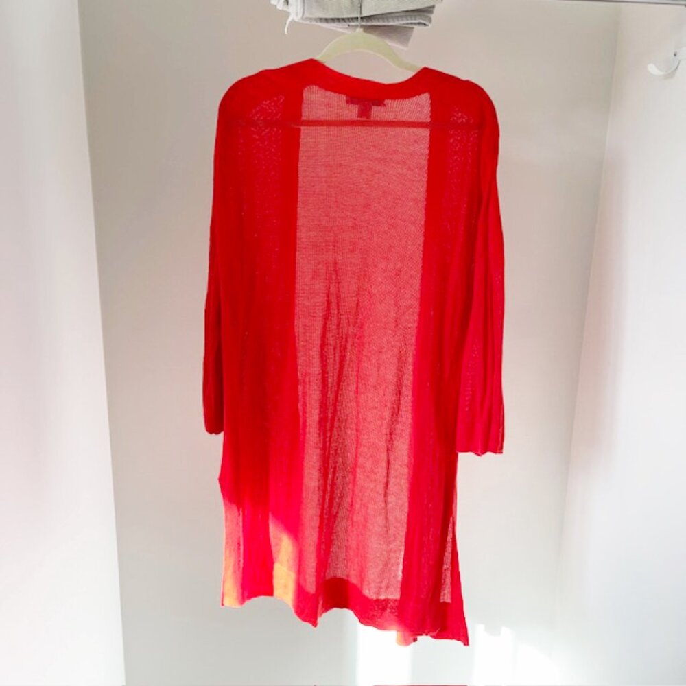 Tommy Bahama Linen Open Weave, Open Front Cardiga… - image 3